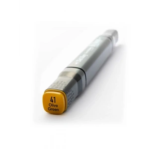 3E Grup - Del Rey Twin Çift Uçlu Marker Kalem Y41 Olive Green