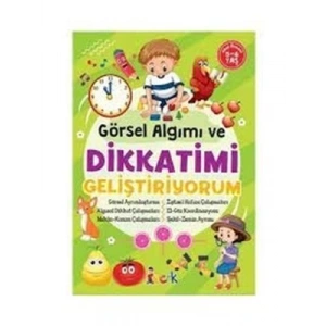 3E Grup - Dikkat ve Görsel Algı -büyüyorum Öğreniyorum - Bıcırık Yayınları