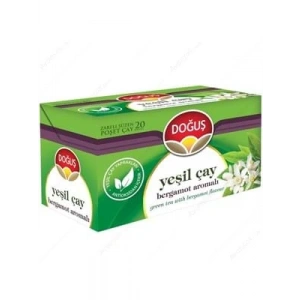 3E Grup - Doğuş Bergamotlu Yeşil Çay Süzen Poşet 1.75 Gr 20li