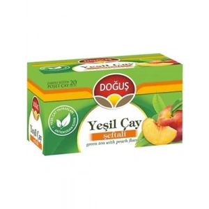 3E Grup - Doğuş Şeftalili Yeşil Çay Süzen Poşet 1.75 Gr 20li