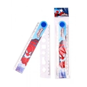3E Grup - Dolphin Spıderman 30 Cm Katlanabilir Cetvel Sm-145332