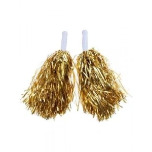 3E Grup - Dominic Ponpon Metalik Altın 2li Dmn-01