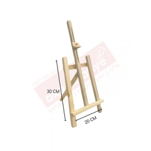 3E Grup - Dörtart Mini Şövale Kayın ( Masa Üstü)