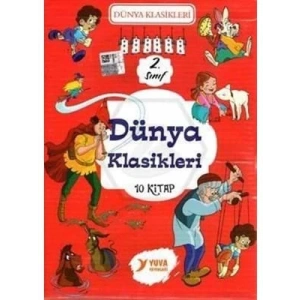 3E Grup - Dünya Klasikleri 2.sınıf 10 Kitap - Yuva Yayınları