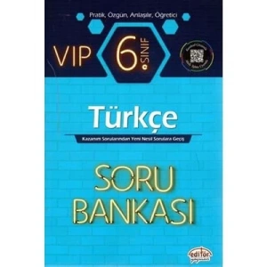 3E Grup - Editör Yay.-6.sınıf Vip Türkçe Soru Bankası 2223