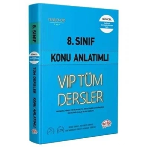 3E Grup - Editör Yay.-8.sınıf Vip Tüm Dersler Konu Anlatımlı 2122