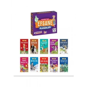 3E Grup - Efsane Klasikler 10 Kitap (4. Sınıflar İçin) - Bıcırık Yayınları