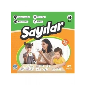 3E Grup - Eğitici Yapboz-sayılar-martı Çocuk Yayınları