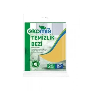 3E Grup - Ekomis Mikrofiber Temizlik Bezi 3lü 1312110