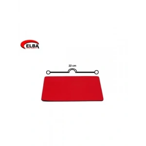 3E Grup - Elba Kumaş 220x180x2 Düz Mouse Pad 220 Kırmızı