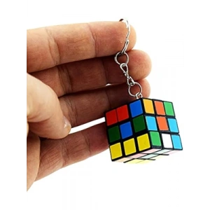 3E Grup - Elif Anahtarlık Zeka Küpü Metalik