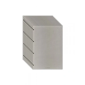 3E Grup - Elma A4 Kolej Yedek Çizgili Beyaz 50 Yp