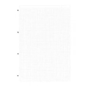 3E Grup - Elma A4 Kolej Yedek Kareli Beyaz 50 Yp