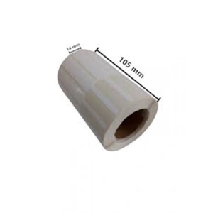 3E Grup - Ermet 14x105 1000 Li P.p Etiket Rulosu (kuyumcu Etiketi)