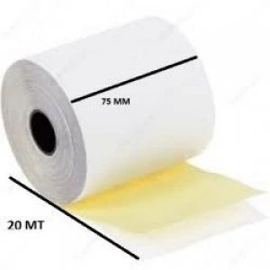 3E Grup - Ermet 75x20 Mt Otokopili Kasa Rulosu 2 Nüsha 10lu