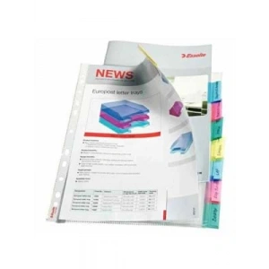3E Grup - Esselte Ayraçlı Poşet Dosya 8 Renk Slt-414150