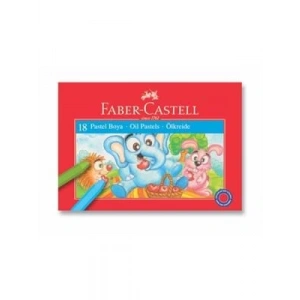 3E Grup - Faber Castell 18 Renk Pastel Boya 125318