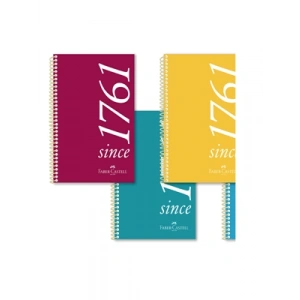3E Grup - Faber Castell A4 Pp Kapak Spiralli Defter Kareli 100 Yp 5075038000