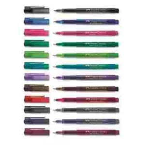 3E Grup - Faber Castell Broadpen 1554 Kalem Siyah