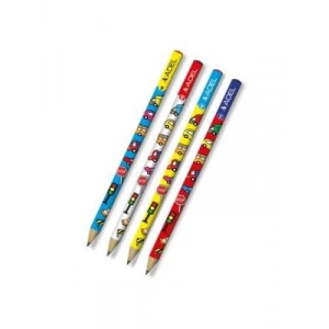 3E Grup - Faber Castell Desenli Arabalar 2b Kurşun Kalem 5244000058