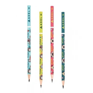 3E Grup - Faber Castell Desenli Kedi 2b Kurşun Kalem 5244000070