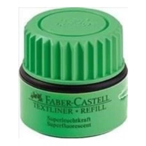 3E Grup - Faber Castell Fosforlu Kalem Mürekkebi Yeşil