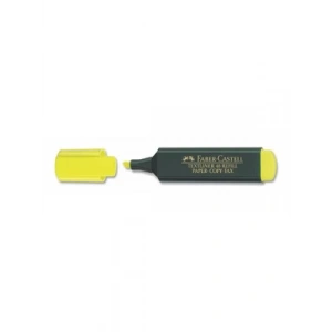 3E Grup - Faber Castell Fosforlu Kalem Sarı 154807