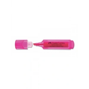 3E Grup - Faber Castell Fosforlu Kalem Şeffaf Kasa Pembe 154628