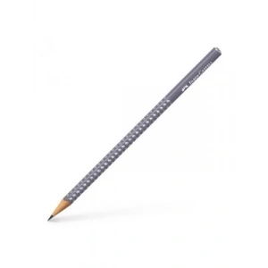 3E Grup - Faber Castell Grip 2021 Sparkle Kurşun Kalem Gri 5244118228000