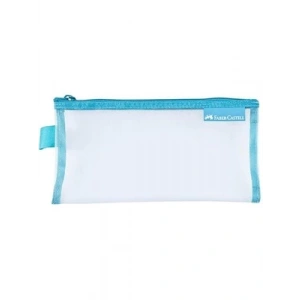 3E Grup - Faber Castell Mesh File Kalem Kutusu Mavi 5075000120