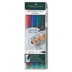 3E Grup - Faber Castell Permanent Kalem (s) 4 Lü