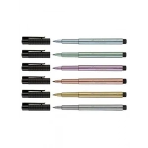 3E Grup - Faber Castell Pıtt Çizim Kalemi 1.5 Ruby Metalik 167390