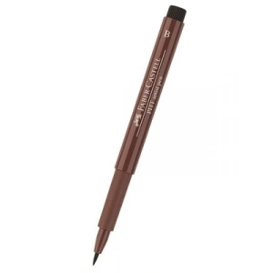 3E Grup - Faber Castell Pıtt Çizim Kalemi B 167469 Caput Mortuum