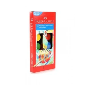 3E Grup - Faber Castell Redline Serisi Suluboya 12 Li 125011