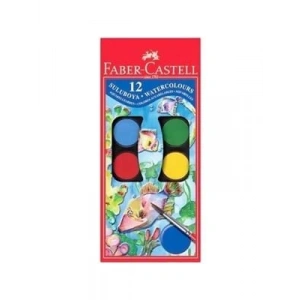 3E Grup - Faber Castell Redline Serisi Suluboya 12 Li 125012
