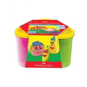 3E Grup - Faber Castell Su Bazlı Oyun Hamuru 3 Renk 400 Gr 70120040