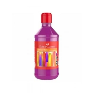 3E Grup - Faber Castell Tempera 500 Ml Okul Etkinlik Boyası (akrilik) Pembe 5170160003