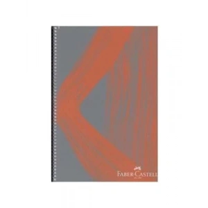 3E Grup - Faber Castell Waves A4 Pp Kapak Spiralli Defter Çizgili 120 Yp 5075000438