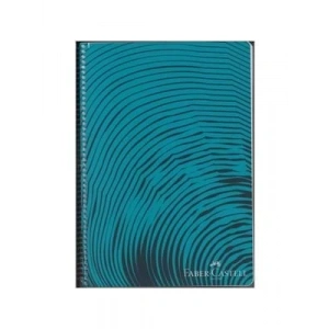 3E Grup - Faber Castell Waves A4 Pp Kapak Spiralli Defter Kareli 100 Yp 5075000437