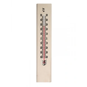 3E Grup - Factory Genuine 4.5x25 Cm Ahşap Termometre Th-906