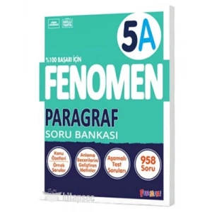 3E Grup - Fenomen Yay.-5.sınıf Paragraf A Soru Bankası 2425