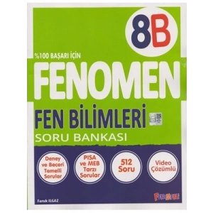 3E Grup - Fenomen Yay.-8.sınıf Fen Bilimleri B Soru Bankası 2425