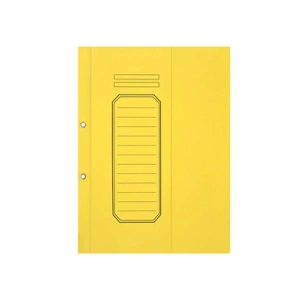 3E Grup - Folıx 1.hamur Yarım Kapak Karton Dosya Sarı Dr.00765