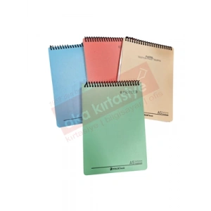 3E Grup - Folıx Ares A5 Pp Kapak Spiralli Bloknot Kareli 36 Yp