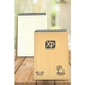 3E Grup - Folıx Xp A5 Kraft Kapak Spiralli Bloknot Kareli 36 Yp 823170