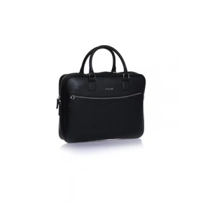 3E Grup - Fossil Suni Deri Evrak Çantası Siyah 01fs2038-s