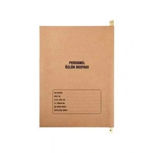 3E Grup - Ful Personel Özlük Dosyası Askılı Kraft 4 Lü