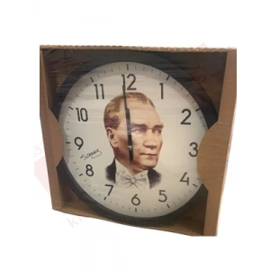 3E Grup - Galaxy Duvar Saati Atatürk Baskılı 220-k-2