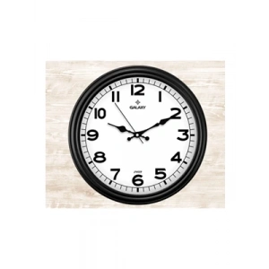 3E Grup - Galaxy Duvar Saati Siyah 200-k