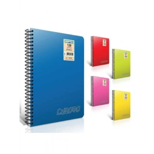 3E Grup - Gıpta Chromo A4 Pp Kapak Spiralli Defter Çizgili 120 Yp 1340
